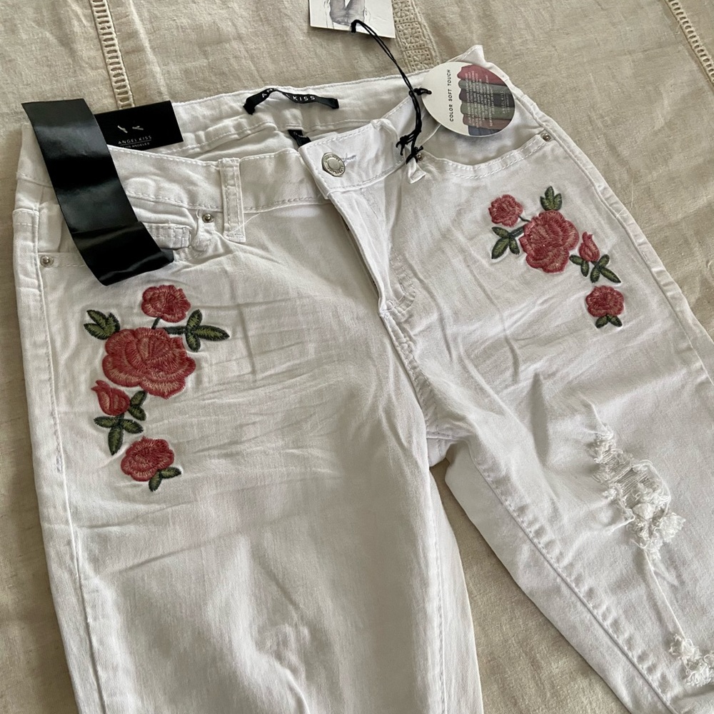 Embroidered jeans - Picture 2 of 2